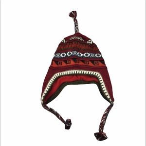 Inca alpaca baby alpaca handmade wool tribal chullo hat